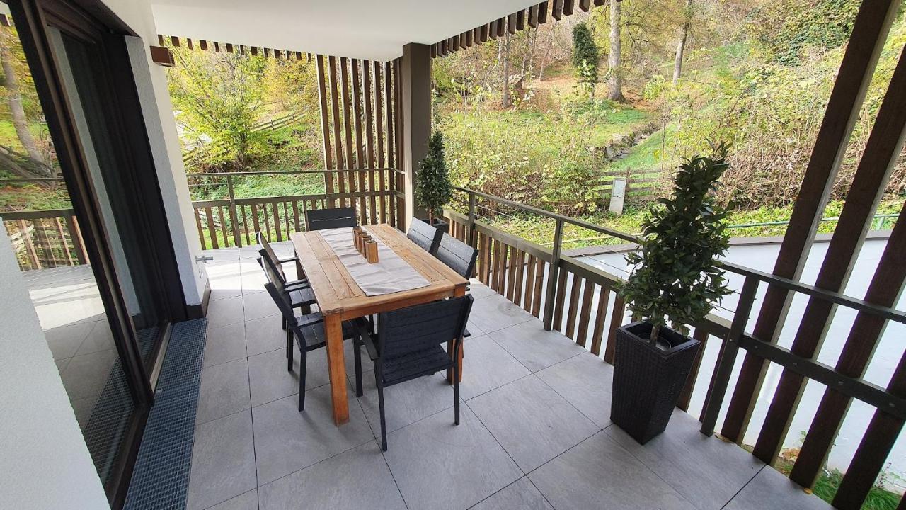 Ferienwohnung Edelbach Deluxe Sattendorf Exterior foto