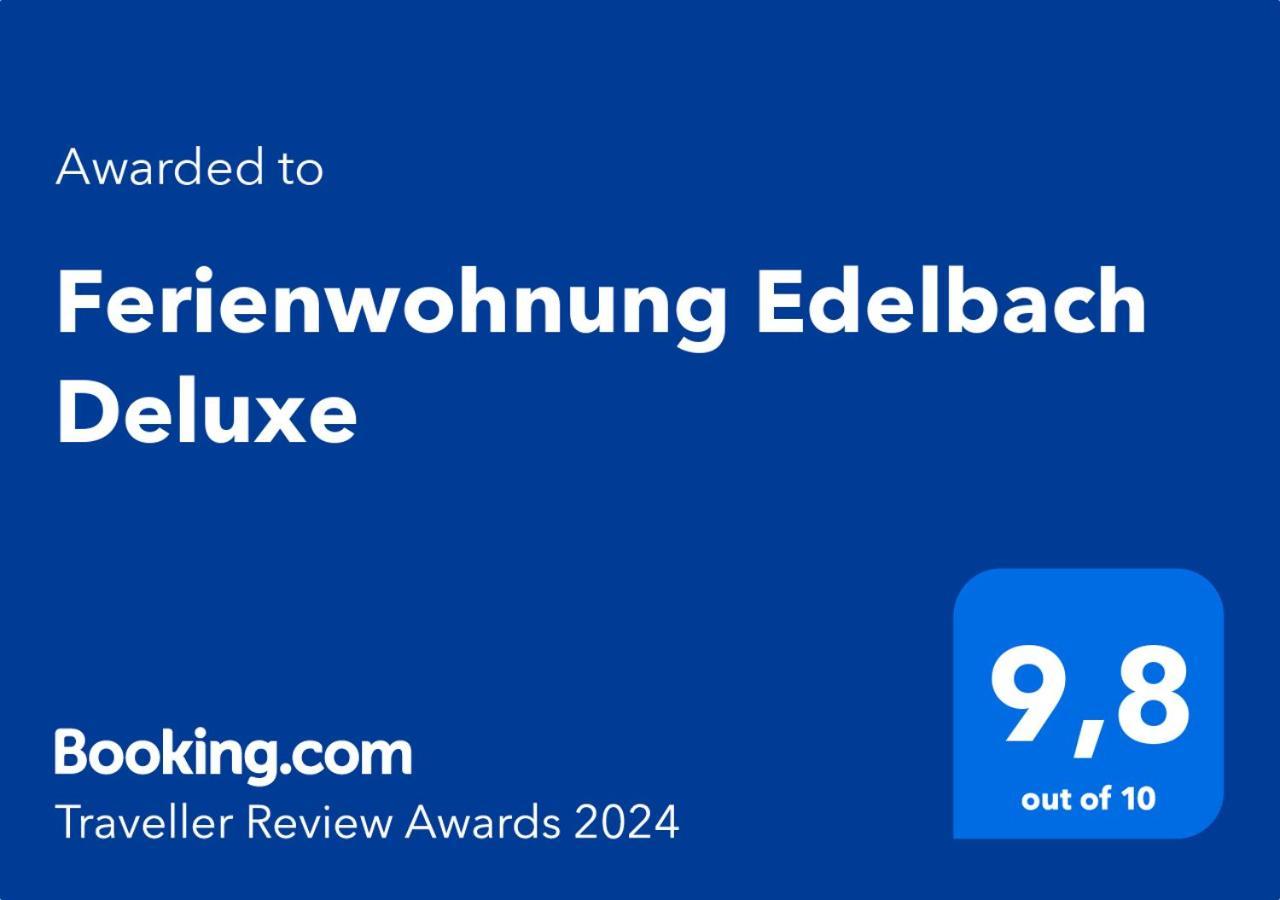 Ferienwohnung Edelbach Deluxe Sattendorf Exterior foto